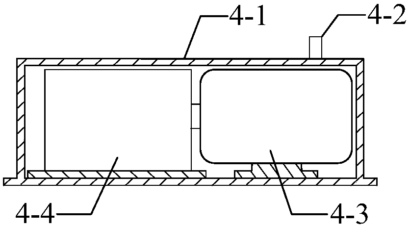 An on-line automatic control device for dual direction-changing side propellers of a lake and reservoir operation ship