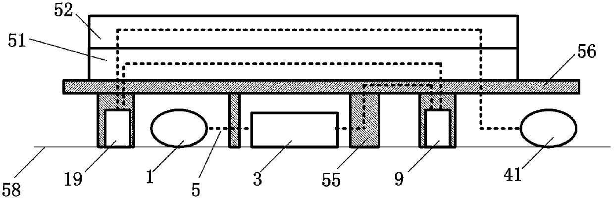 Wide-breadth pole piece two-sided position-sleeving coating machine for power battery and supercapacitor