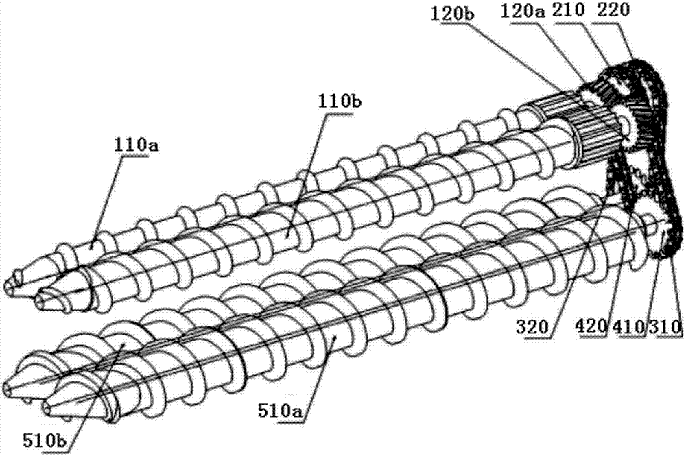 Corn ear picking device