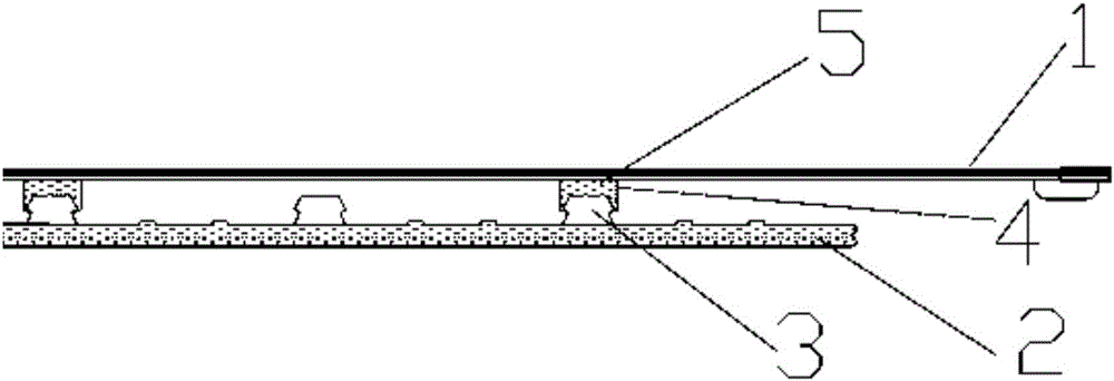 Rapid installation system for photovoltaic power station on color steel tile roof