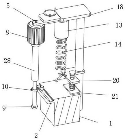 A device for treating the surface of a turning wall notch