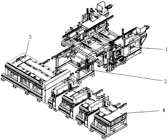 A combined processing technology for the installation position of the door cover frame