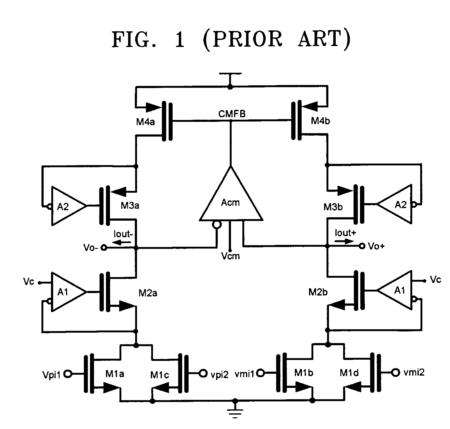 Operational transconductance amplifier with DC offset elimination and low mismatch