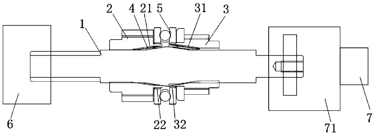 Shuttle machine speed changing mechanism