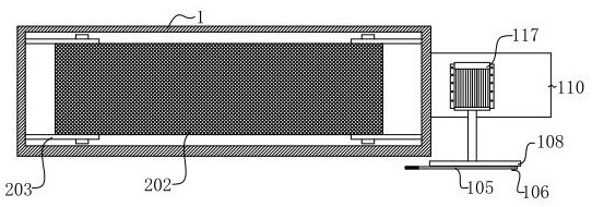 A kind of particle board raw material manufacturing humidity control processing method