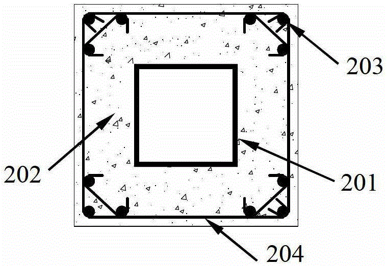 A Steel Tube-Reinforced Concrete Composite Frame Structure System