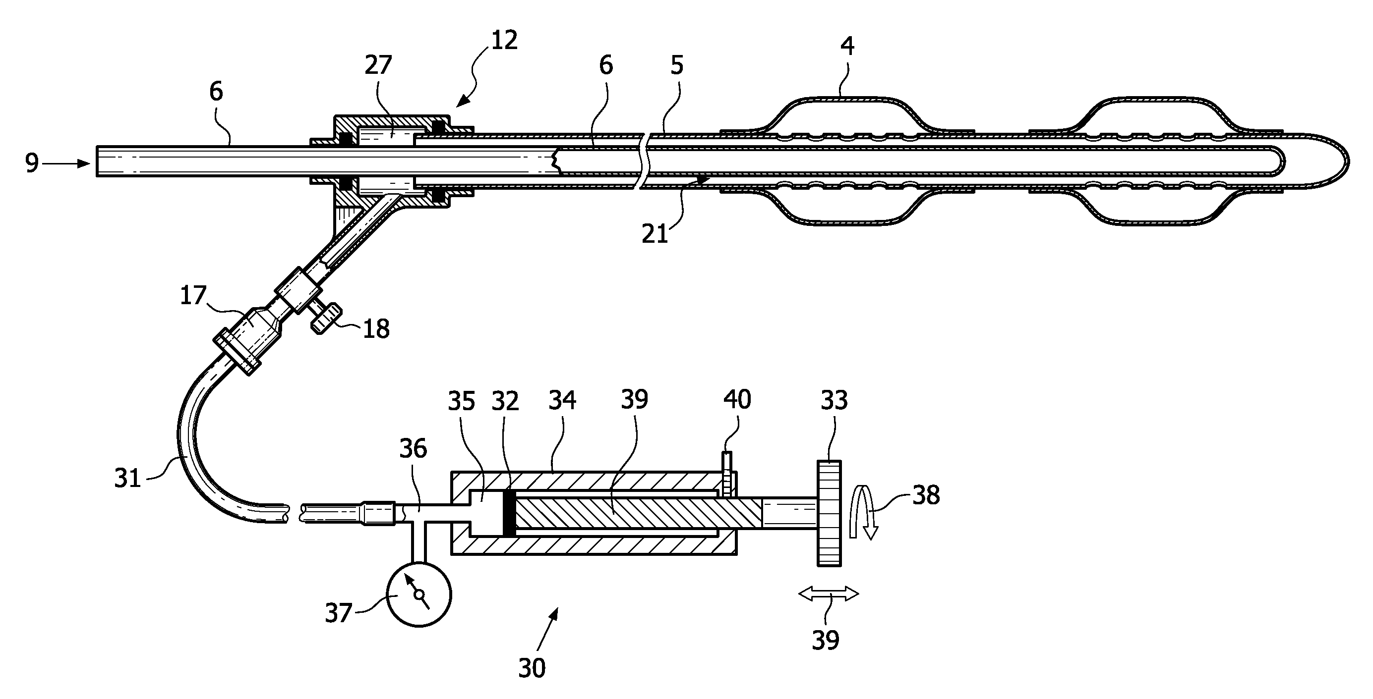 Method and kit for delivery of brachytherapy to a subject