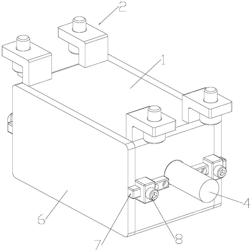 An electric tricycle motor shell sealing structure