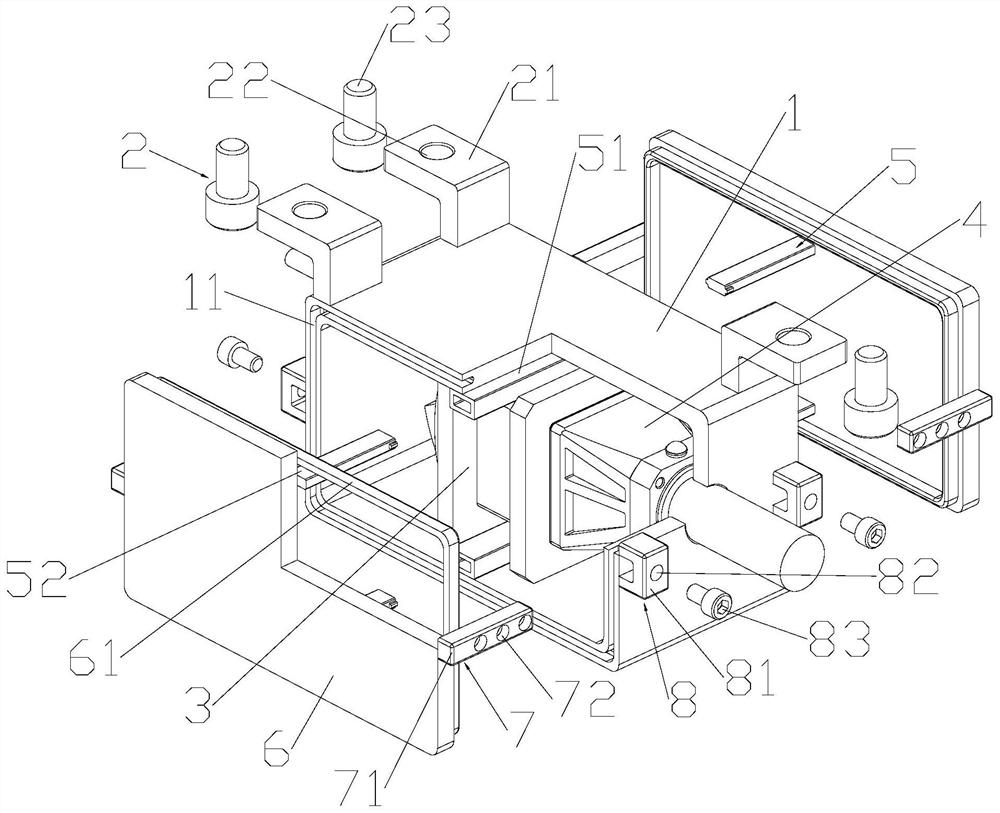 An electric tricycle motor shell sealing structure