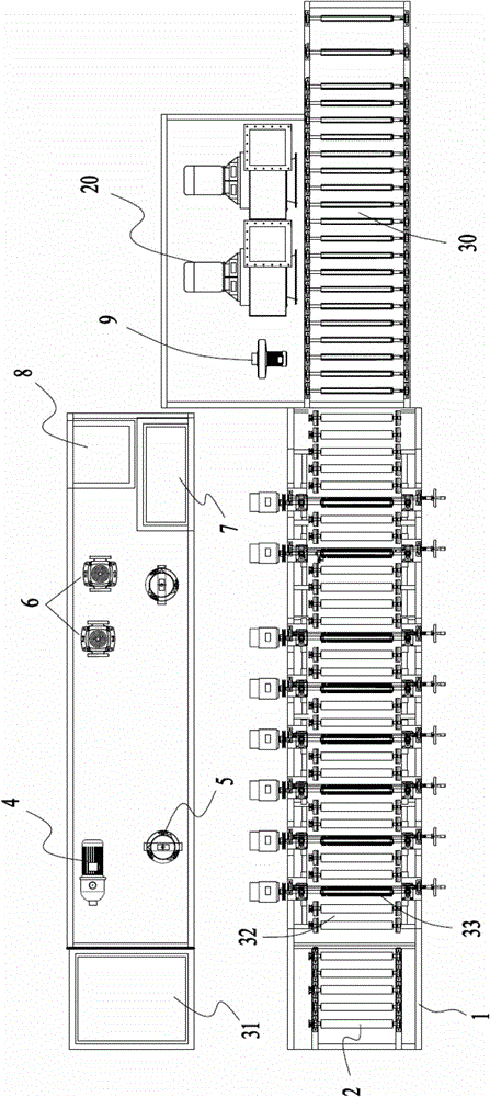Through type cleaner and cleaning method thereof