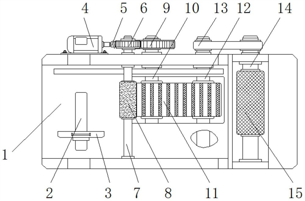 Paper feeding device for a vertical printing machine
