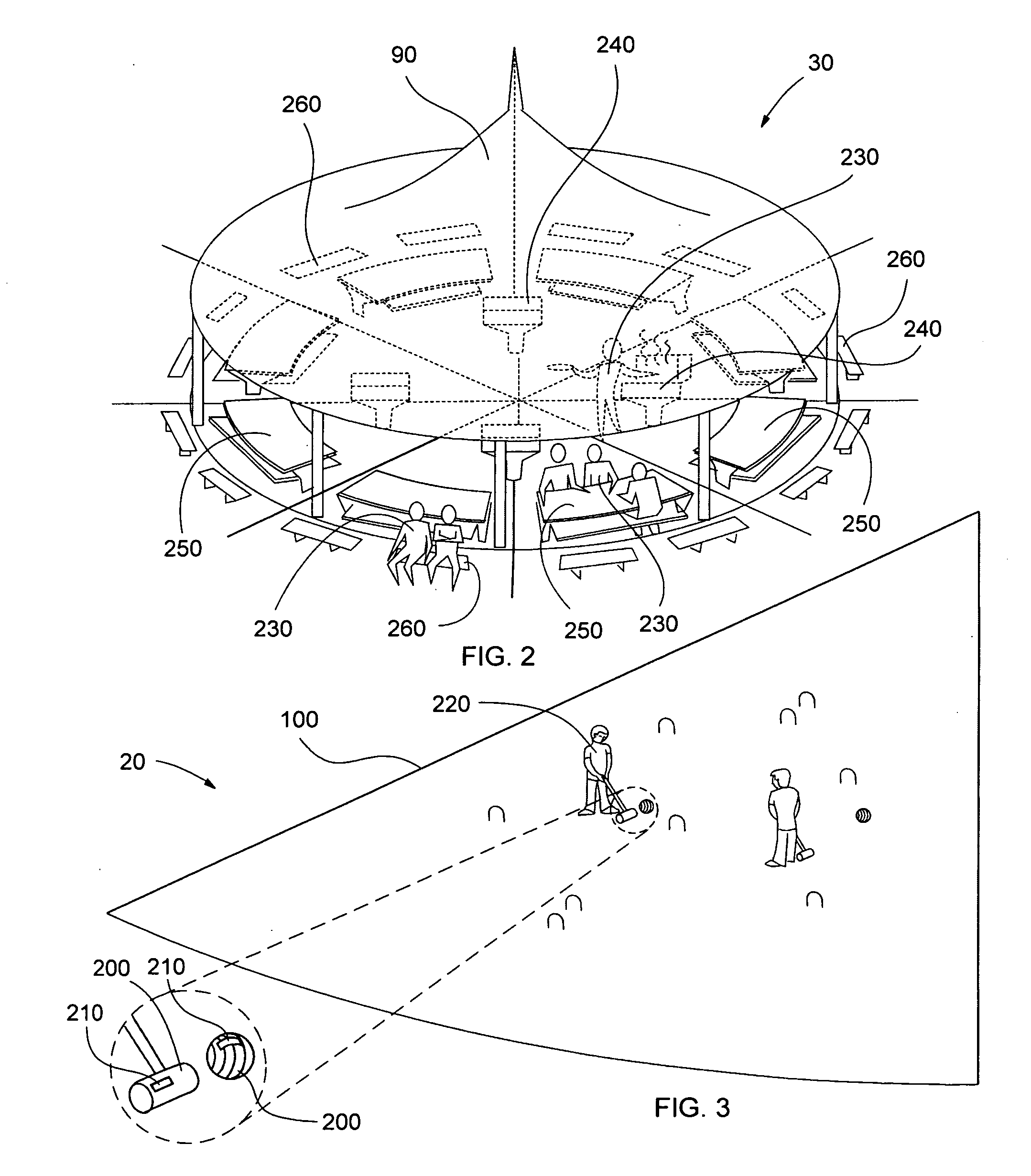 Segmented observable activity enclosure and method of use