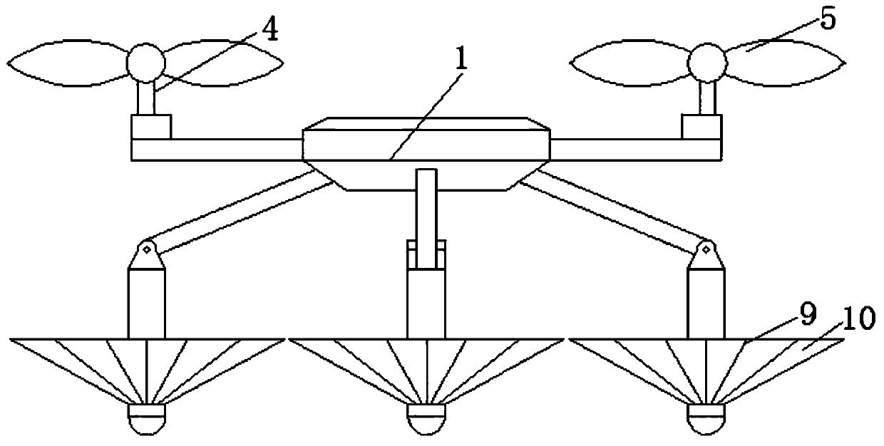 Amphibious landing unmanned aerial vehicle