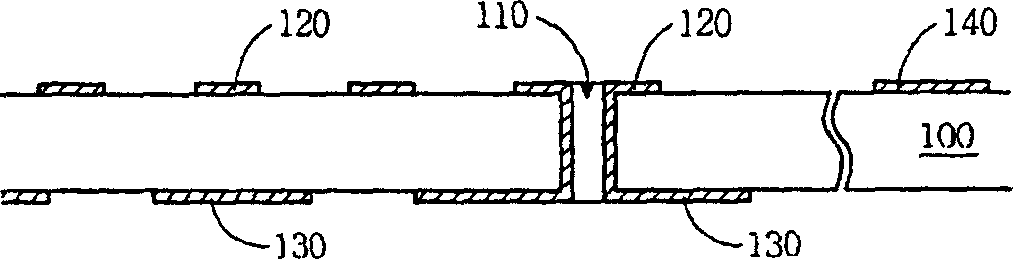 Packaging base plate with no plating bar and making method for same