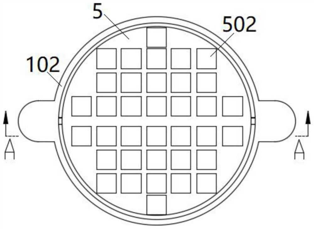 Solar LED underground lamp connecting assembly