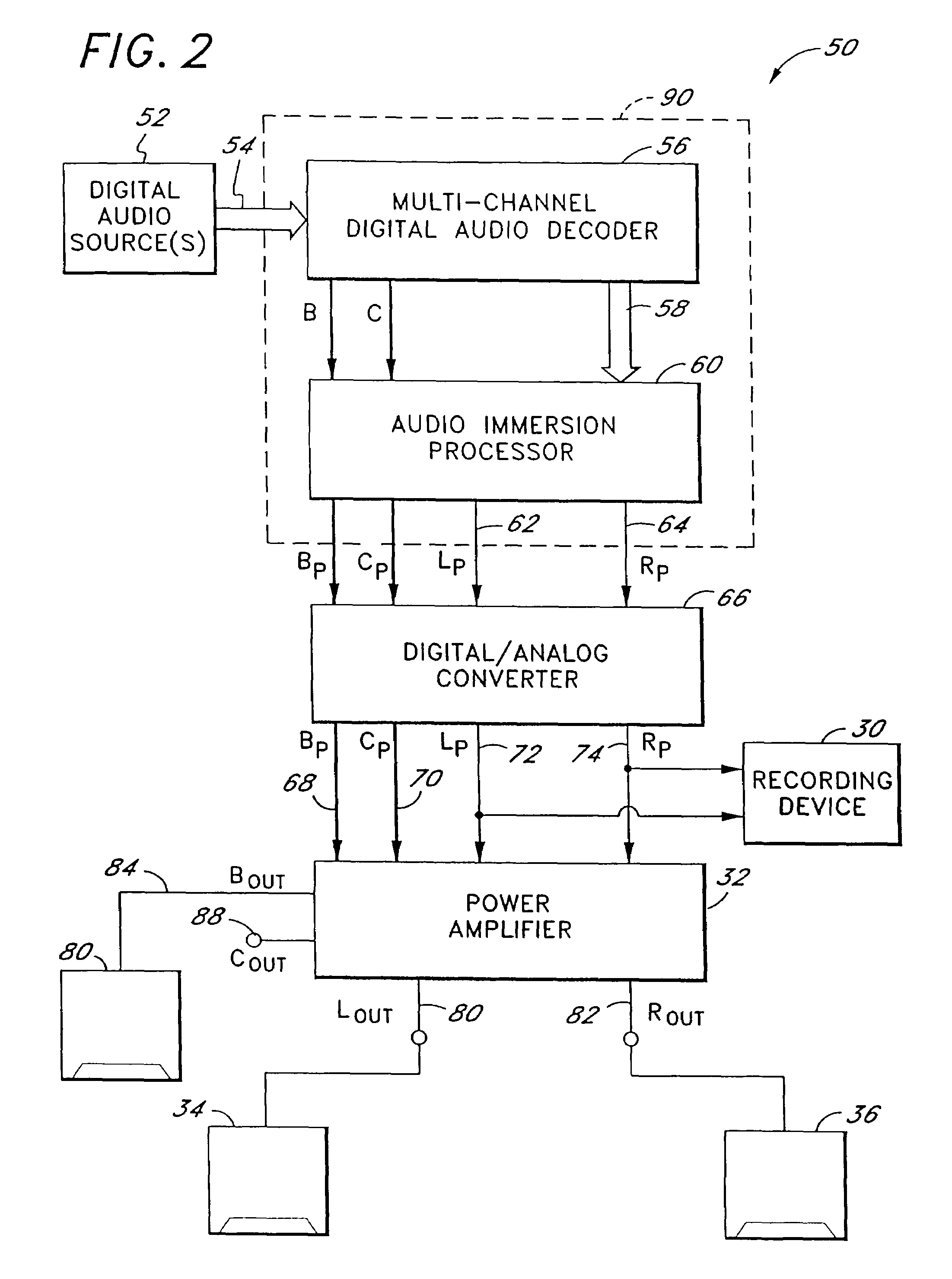 Multi-channel audio enhancement system for use in recording playback and methods for providing same