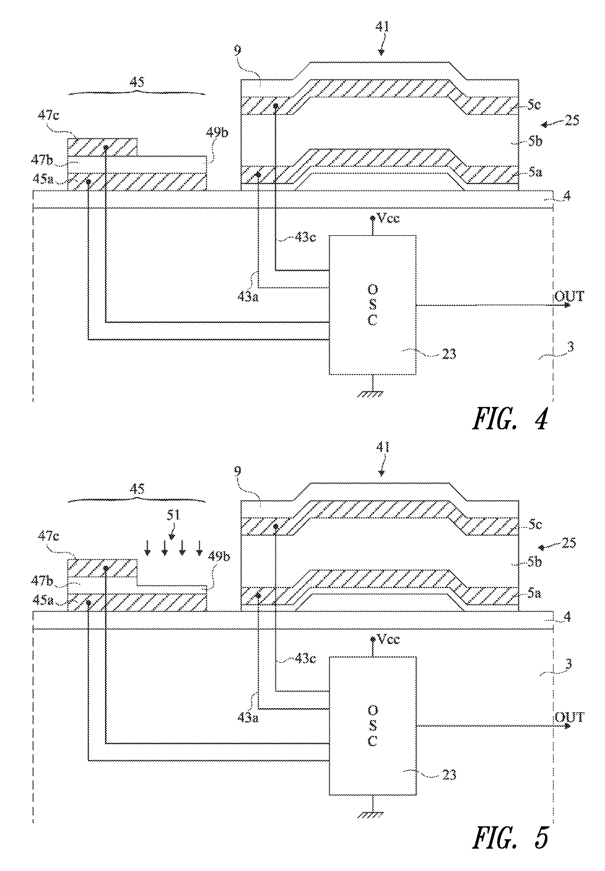 Method of adjustment on manufacturing of a circuit having a resonant element