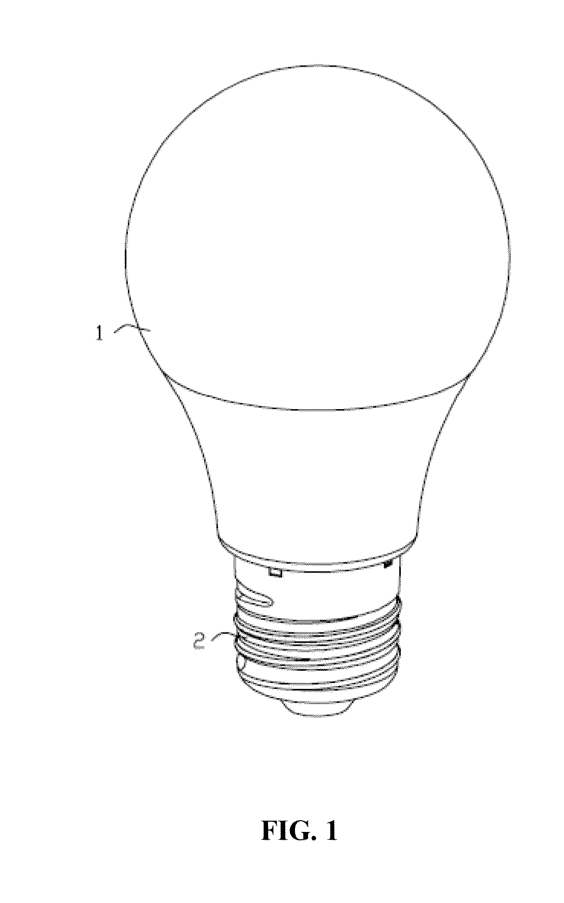 Light-emitting diode (LED) lamp bulb