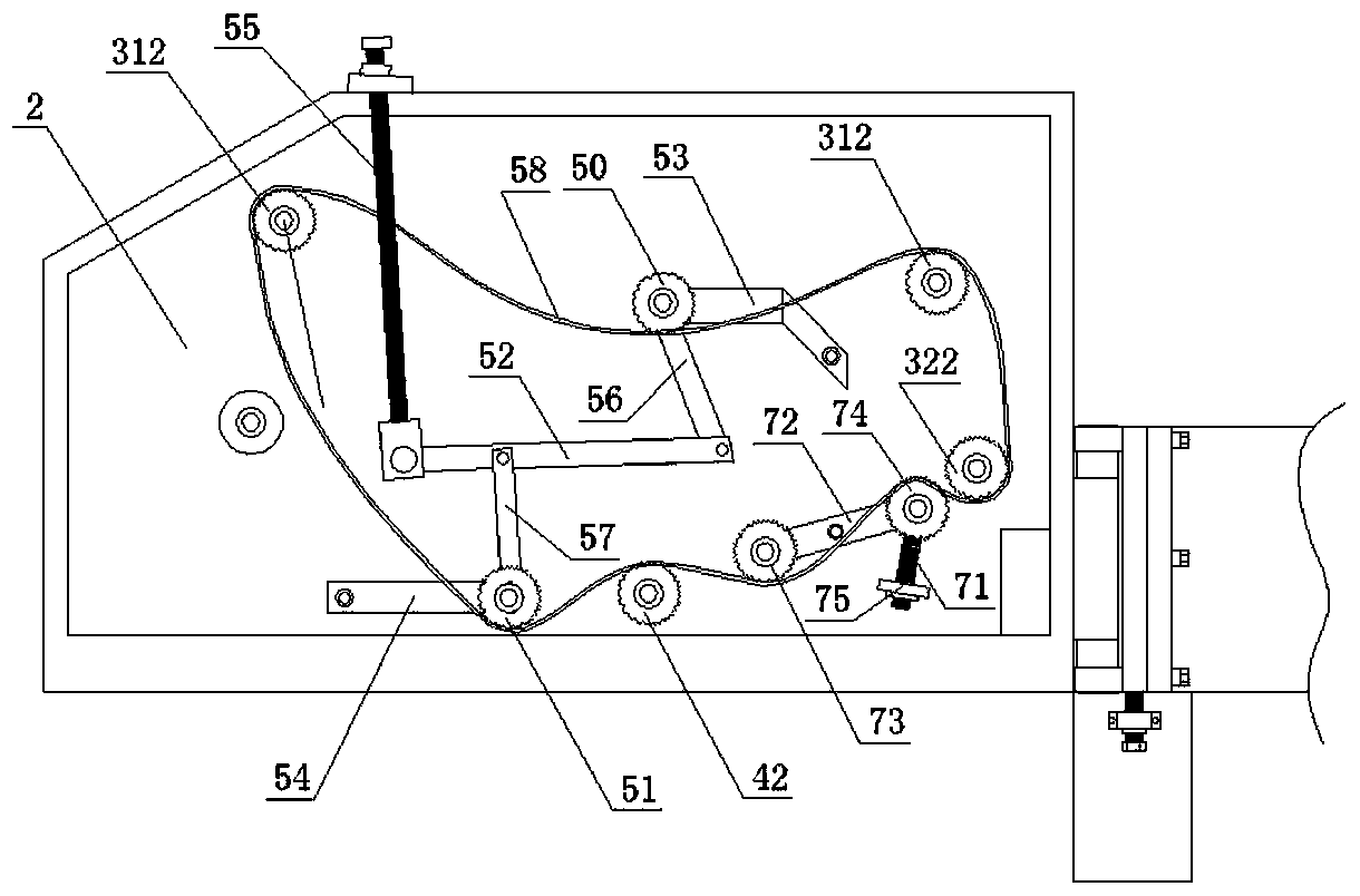 Fragrance rubbing head of an automatic fragrance drenching machine