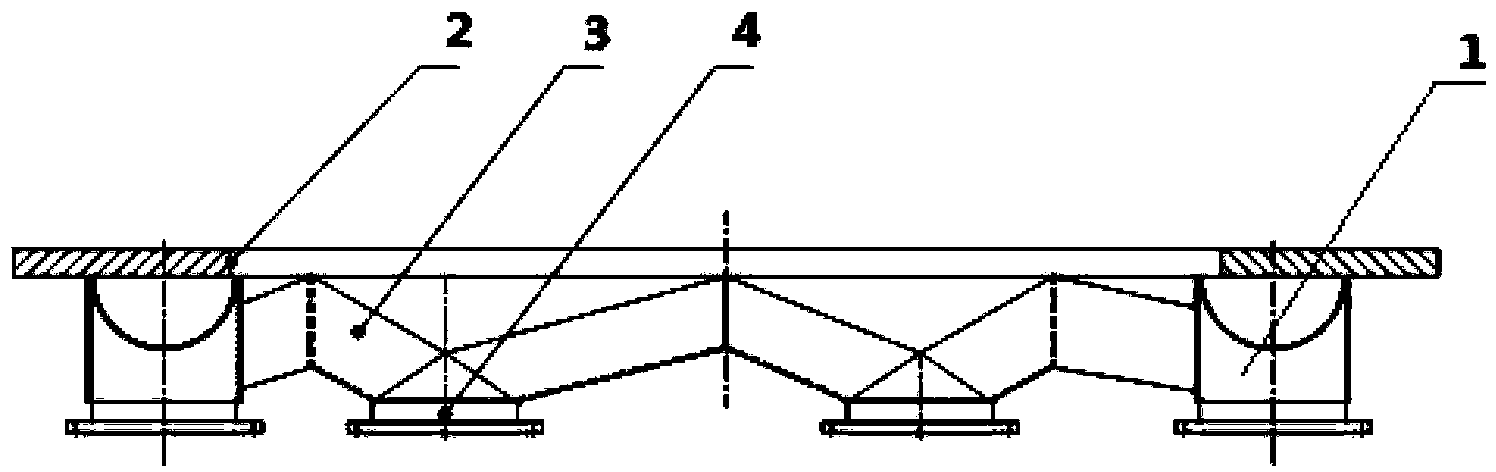 A rotary table filter gas-liquid distribution valve