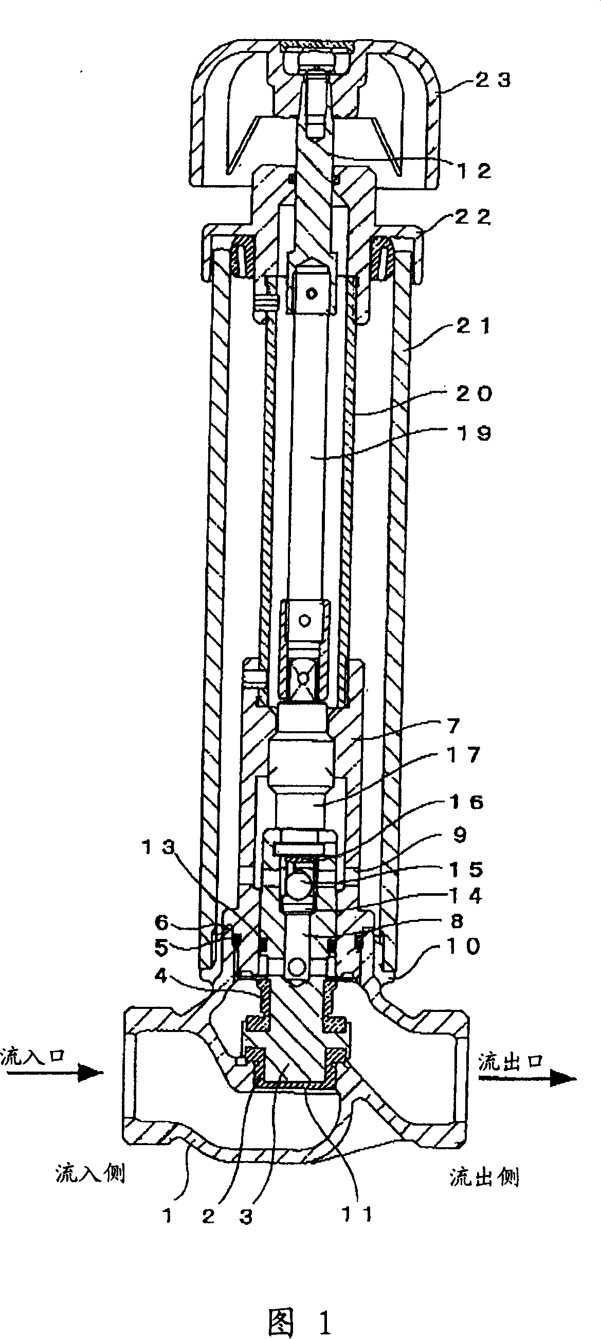 Valve capable of draining water