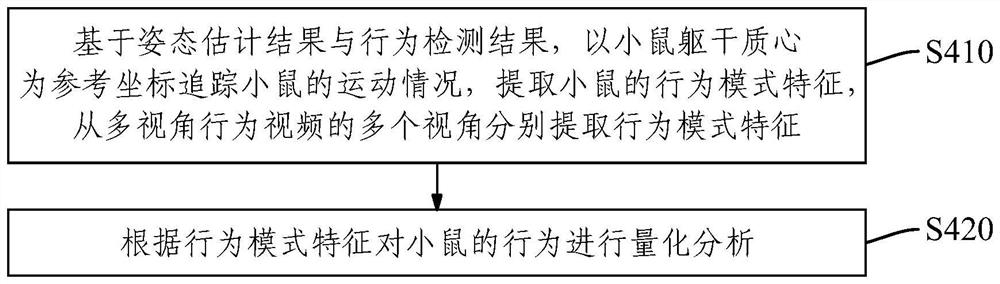 Mouse behavior quantitative analysis method and device, equipment and readable storage medium