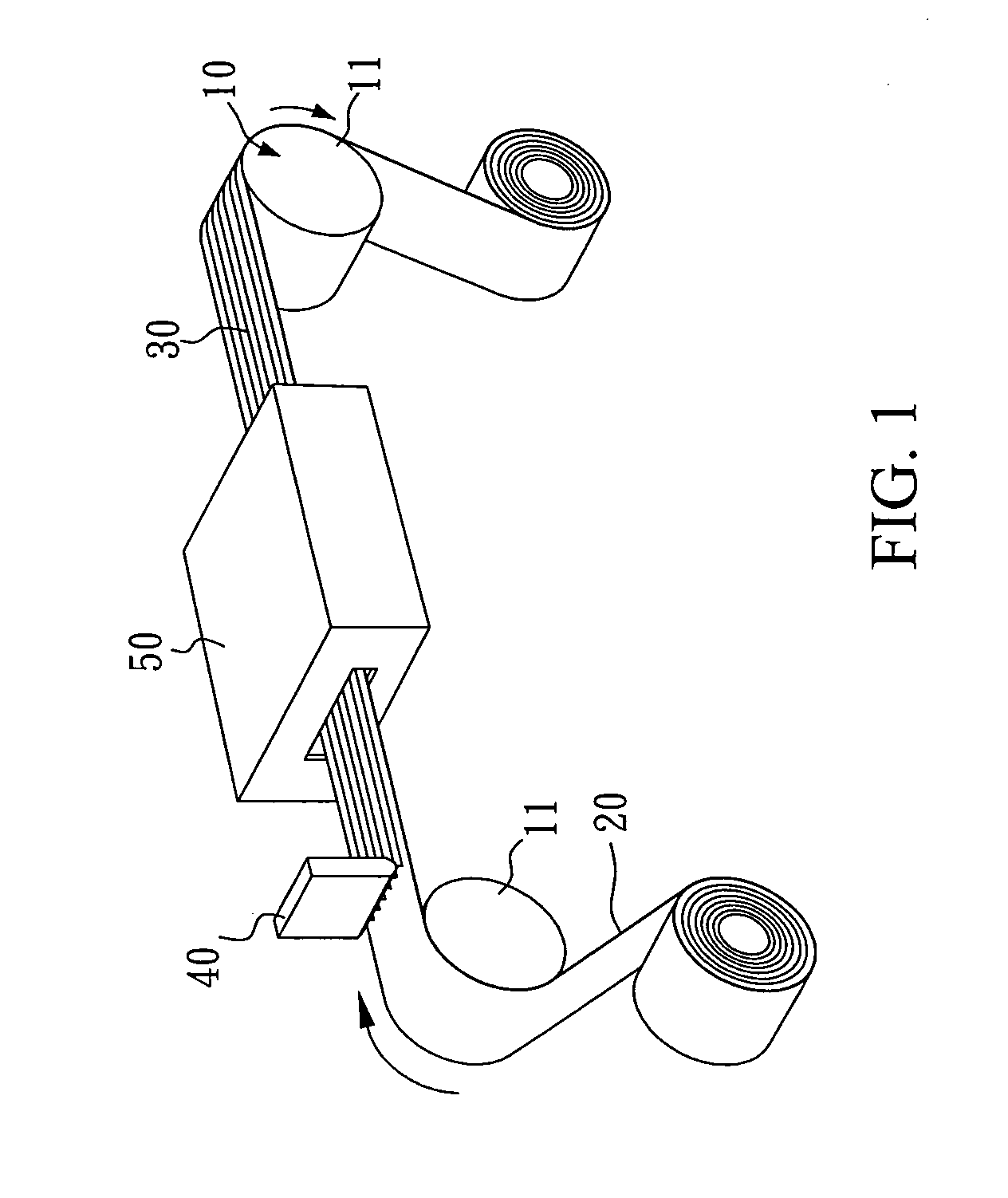 Roll-to-roll process for fabricating passive matrix plastic displays