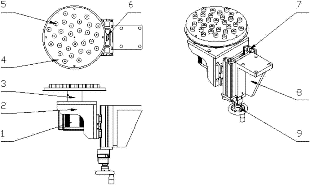Mechanical rotating type pulse magnetic field generator used for magneto-rheological polishing