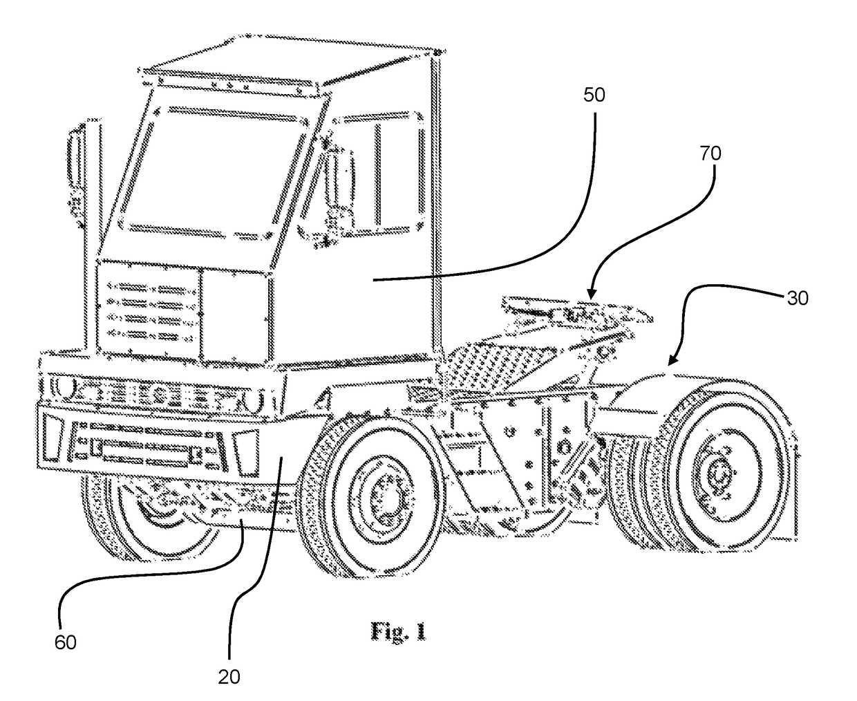 Vehicles configured for removable attachment of implements