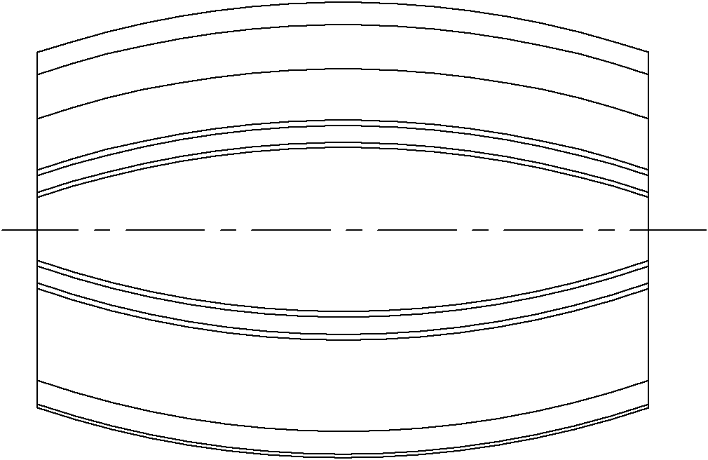 Metal roof board forming device