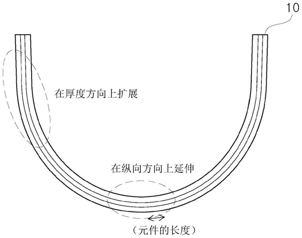 Multi-region foldable adhesive film and method of making same