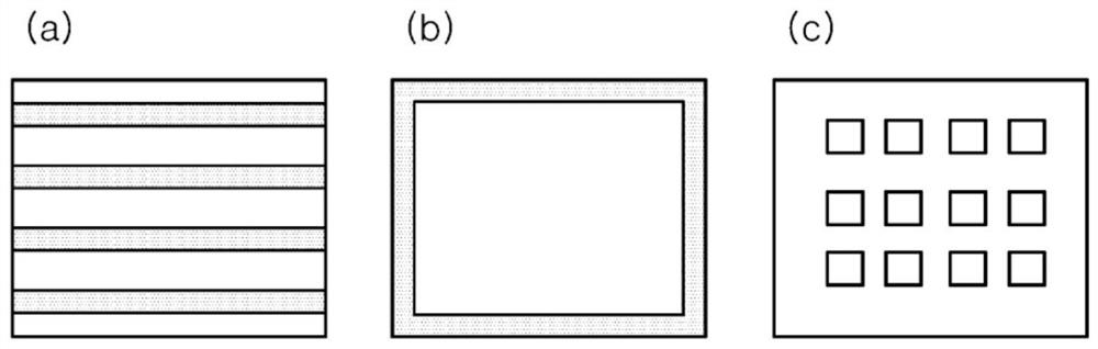 Multi-region foldable adhesive film and method of making same