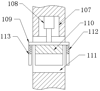 A radiator mounting structure