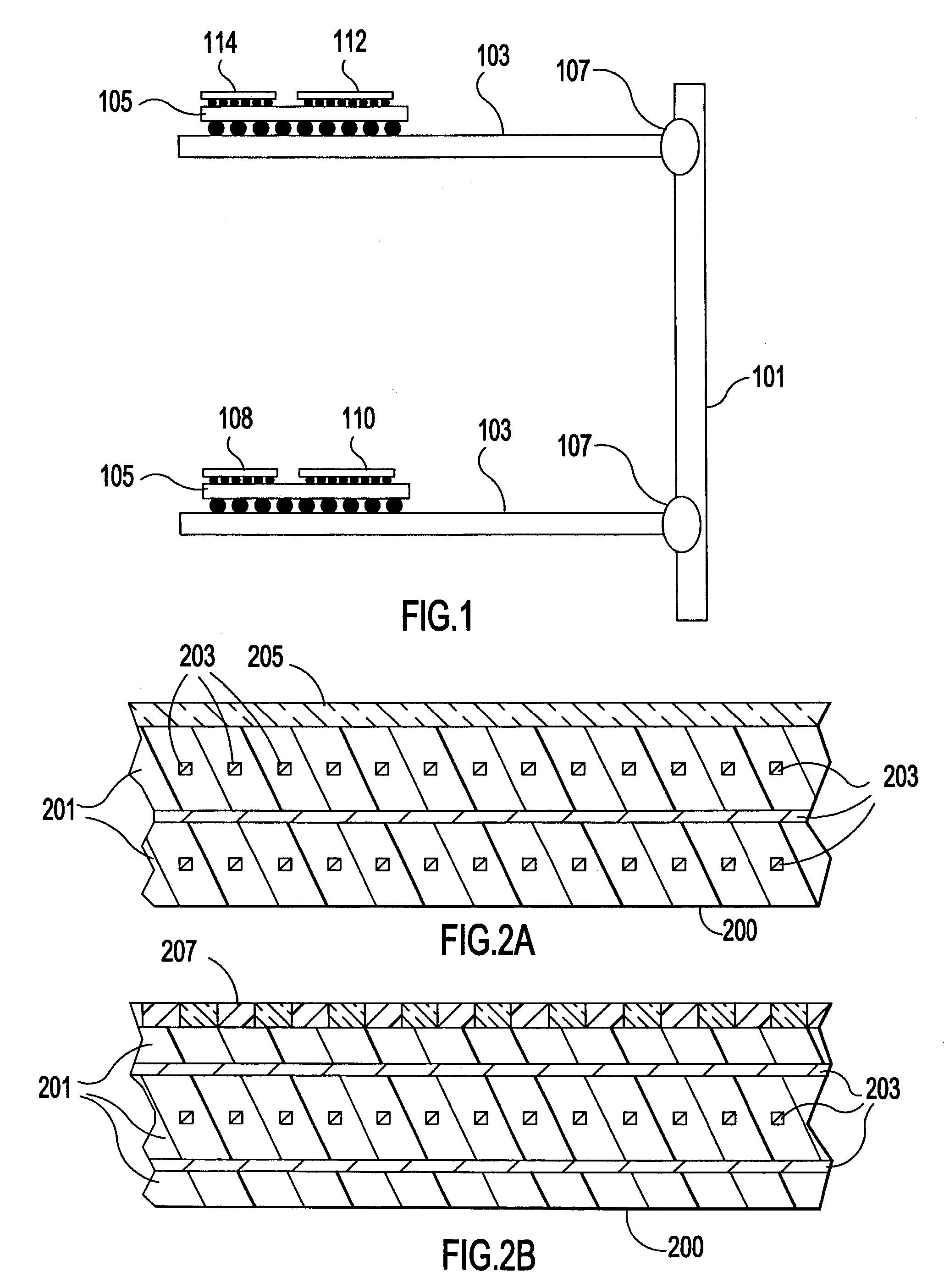 Method for in-situ continuity check on an optical bus