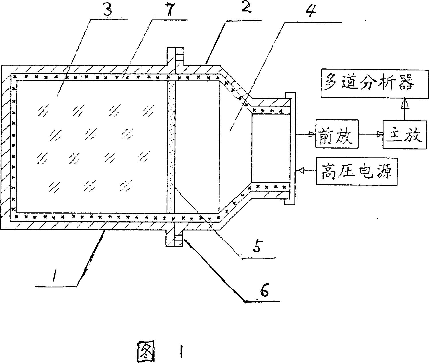 Method and apparatus for testing flash detector probe