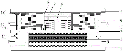 Three-dimensional isolation support