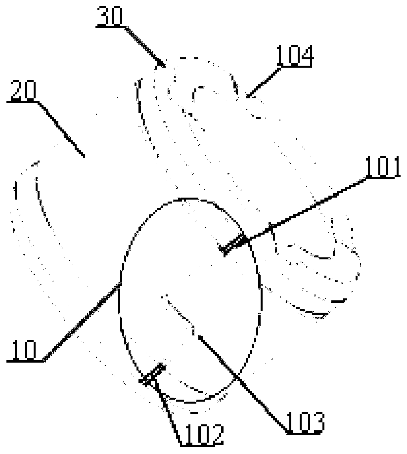 Hydraulic adjusting device and plunger piston