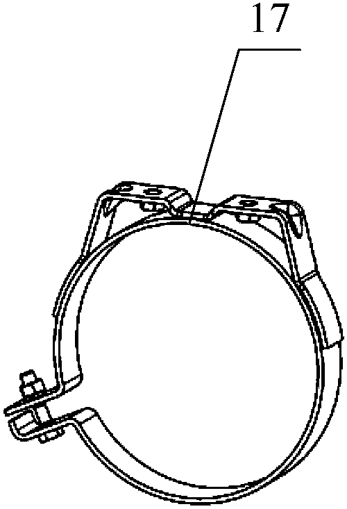 DOC-DPF-SCR assembly device