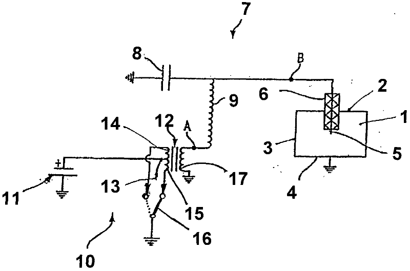 Method for igniting a fuel-air mixture in a combustion chamber of an internal combustion engine by corona discharge