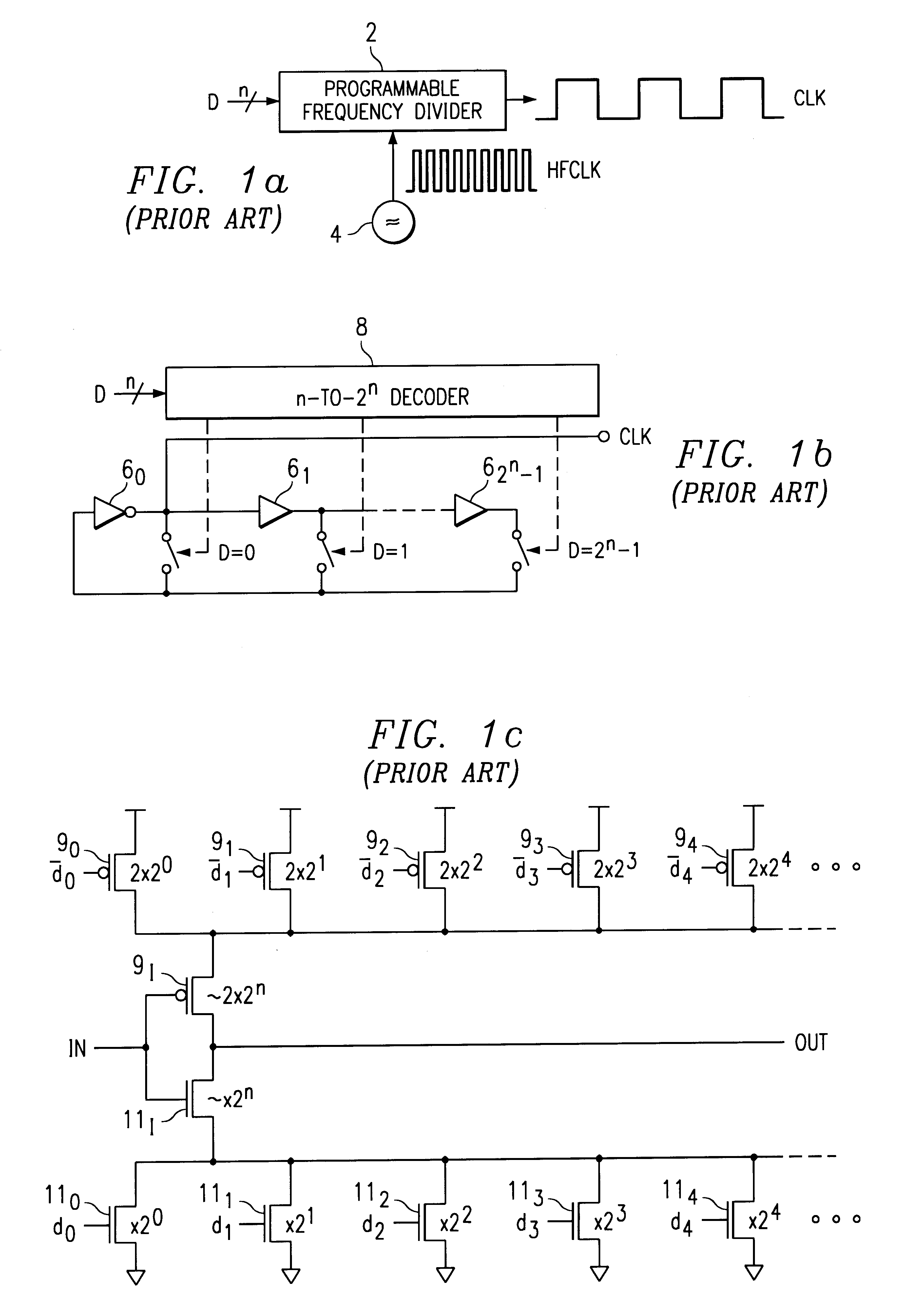 Digitally-controlled oscillator with switched-capacitor frequency selection