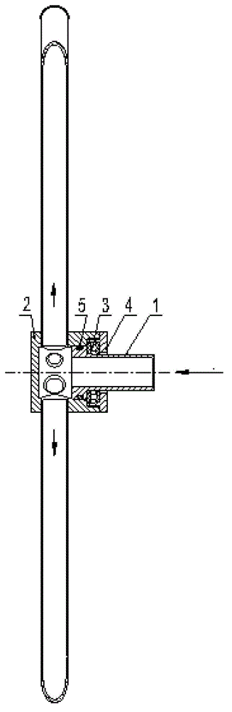 Rotation type foam fire suppression device