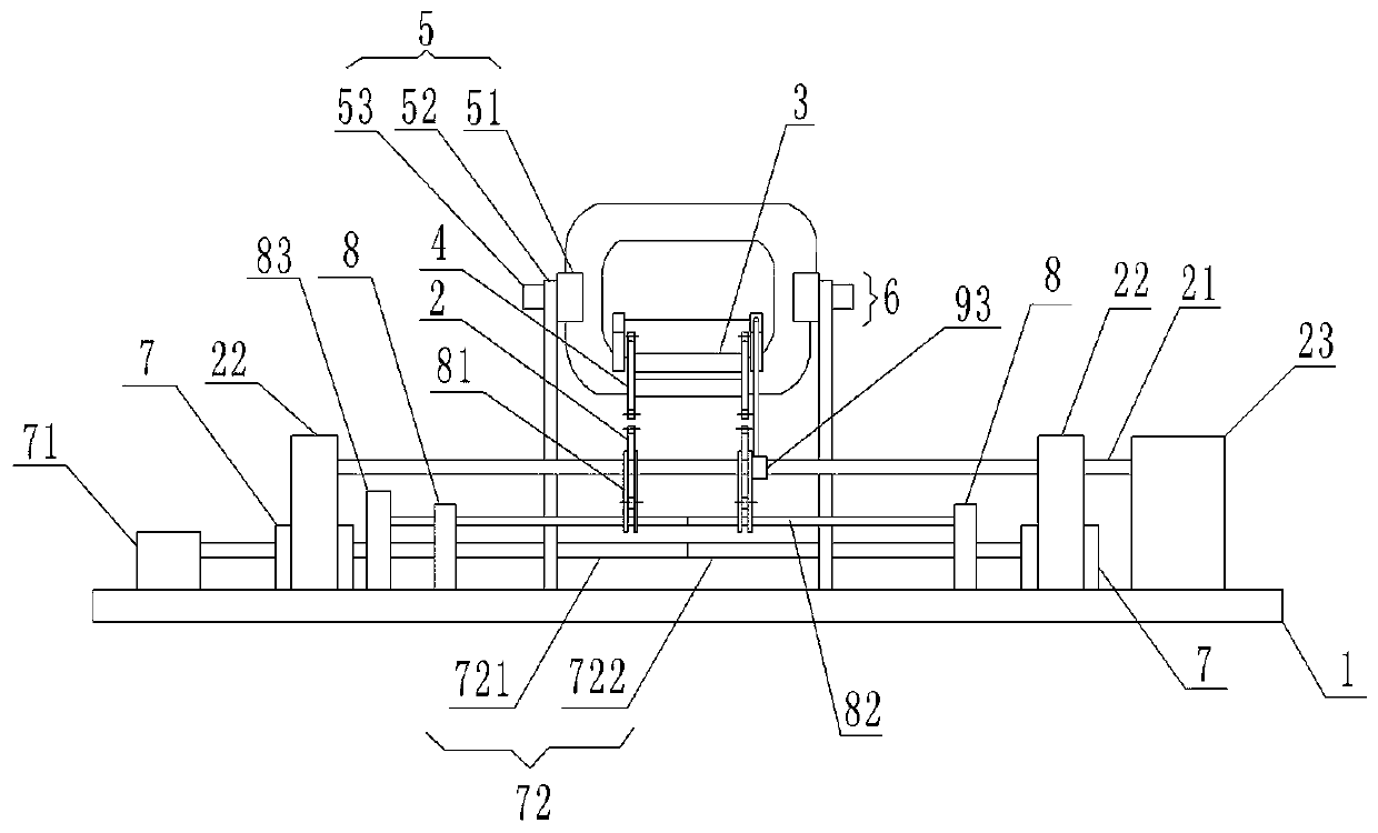 Three-dimensional winding core winding device