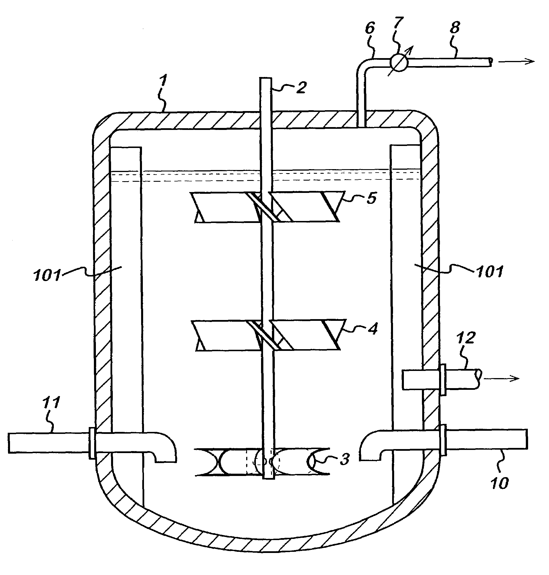 Apparatus for and method of producing aromatic carboxylic acids