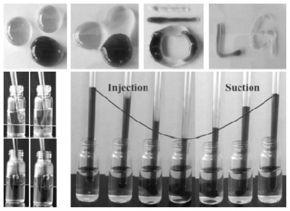 A kind of self-healing supramolecular hydrogel and preparation method and use thereof