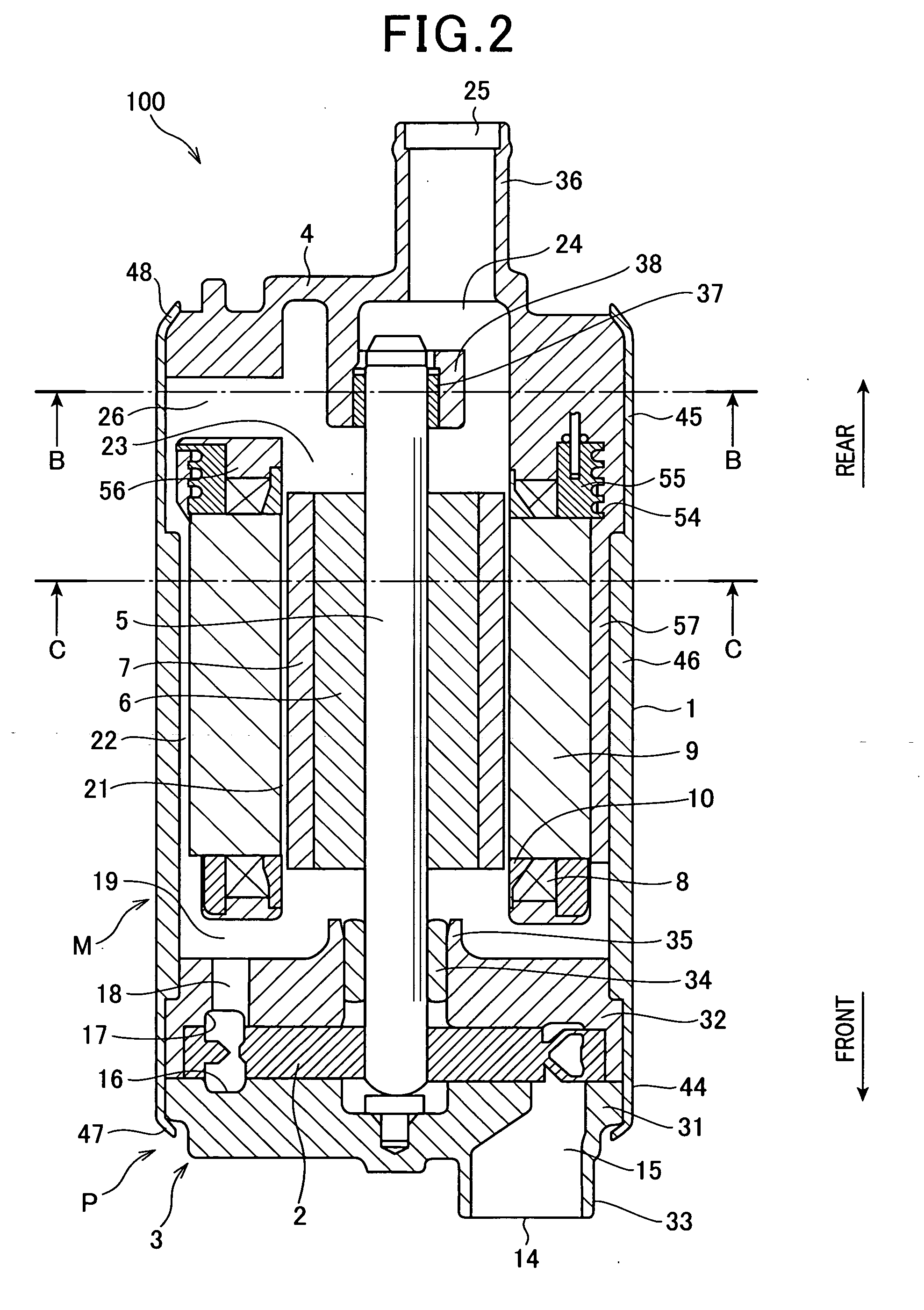 Electric fuel pump capable of supplying fuel at high flow rate