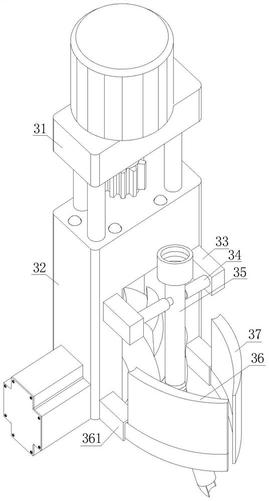Landfill equipment of pre-buried fertilization device and implementation method of landfill equipment