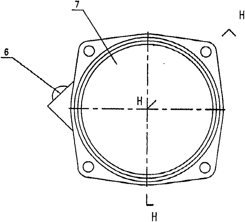 Back-falling type rope pull starter