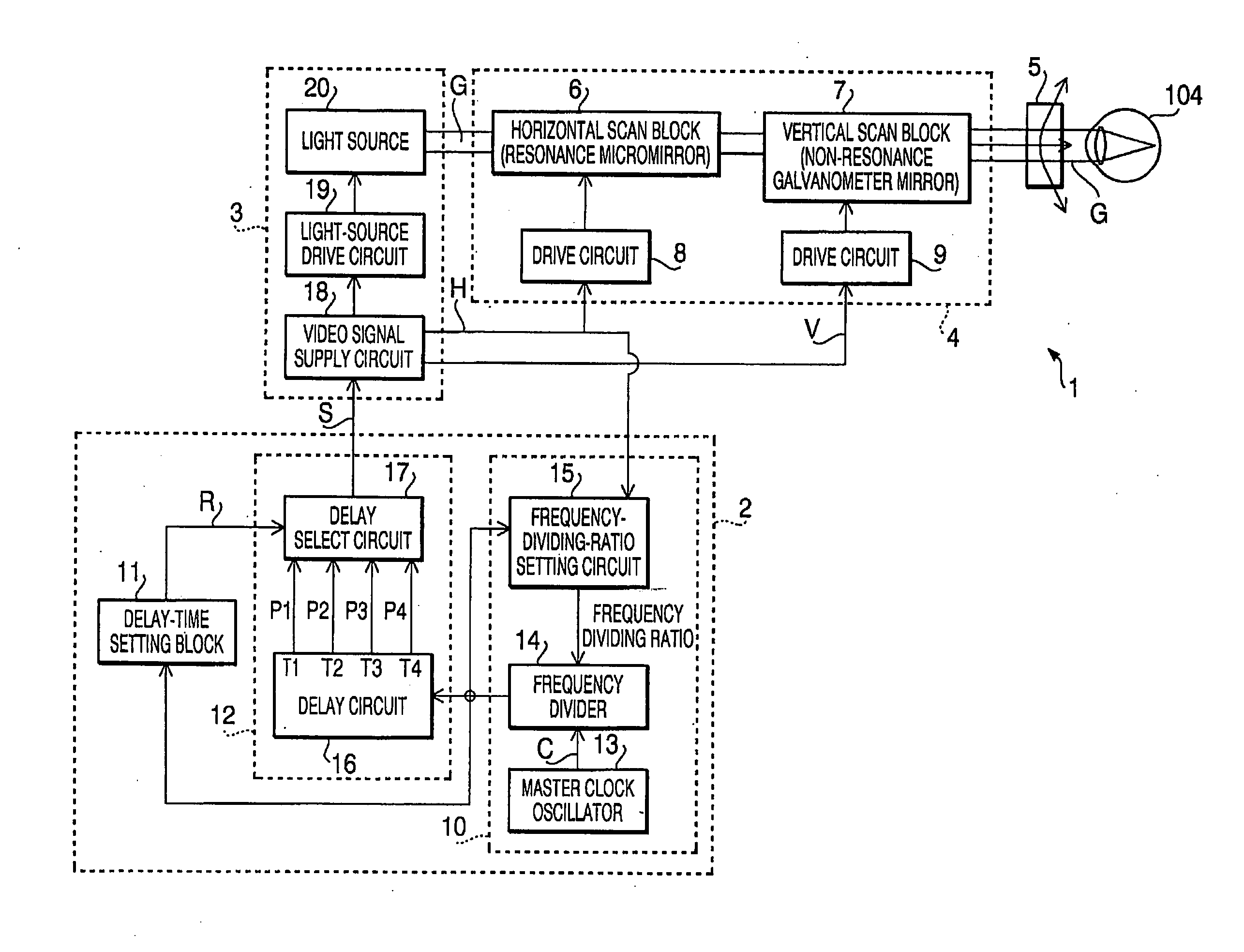 Optical-emission-signal output apparatus