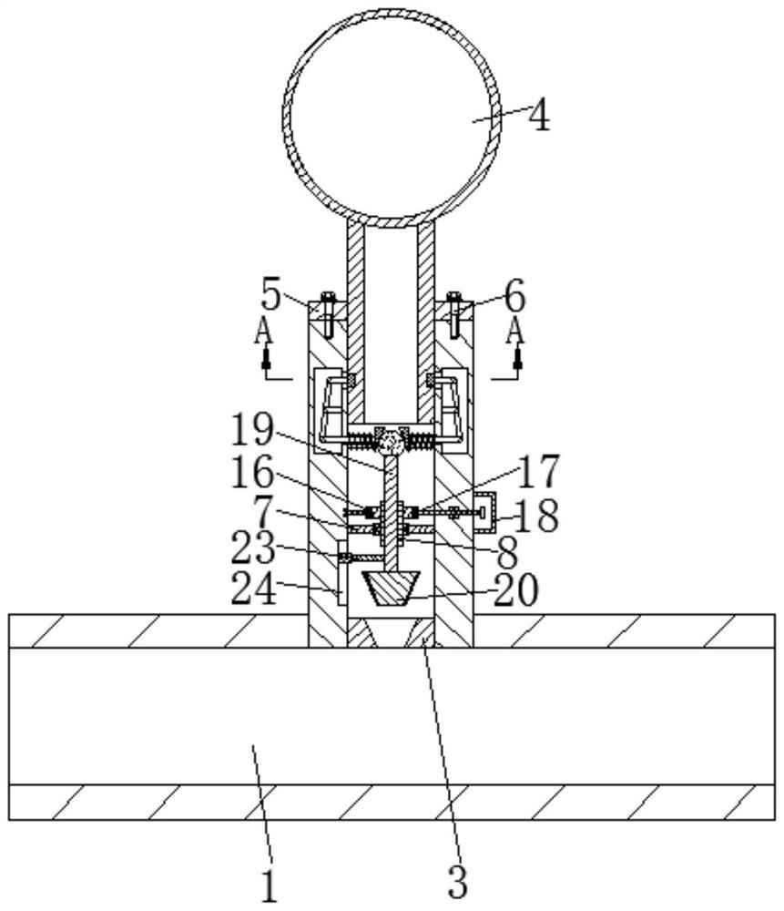 A blowout-proof and disassembly-proof pressure gauge valve