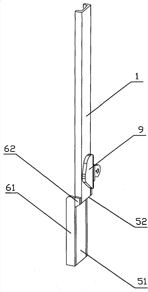 Outer portal frame of forklift truck, triple portal frame of forklift truck and forklift truck